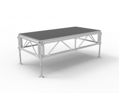 Aluminum Assembly Stage 1.22*2.44m (4ft*8ft) Portable Concert Stage