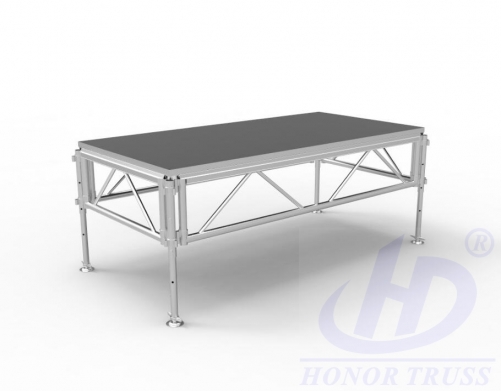 Aluminum Assembly Stage 1.22*2.44m (4ft*8ft) Portable Concert Stage