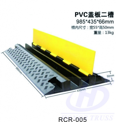 Outdoor 2 Channel Cable Protector /Cable Cover/Cable Ramp