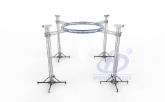 circle truss Stage Roof Truss 6X6M