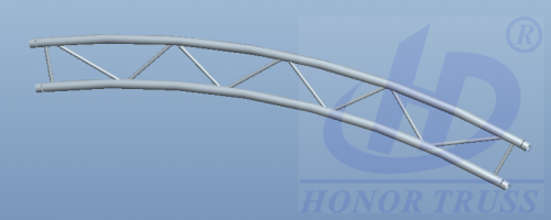 290mm Curved single spigot truss is suitable for roofs