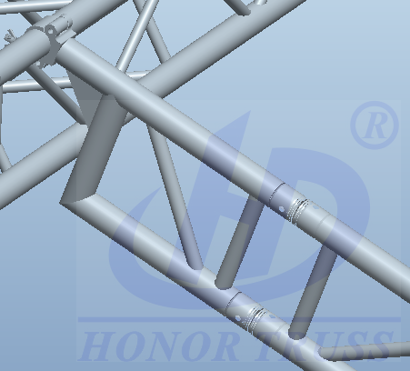 290mm single-row spigot truss joint is suitable for roofs